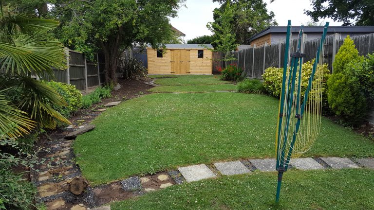 Replacement Lawn Turfing New Eltham SE9 before