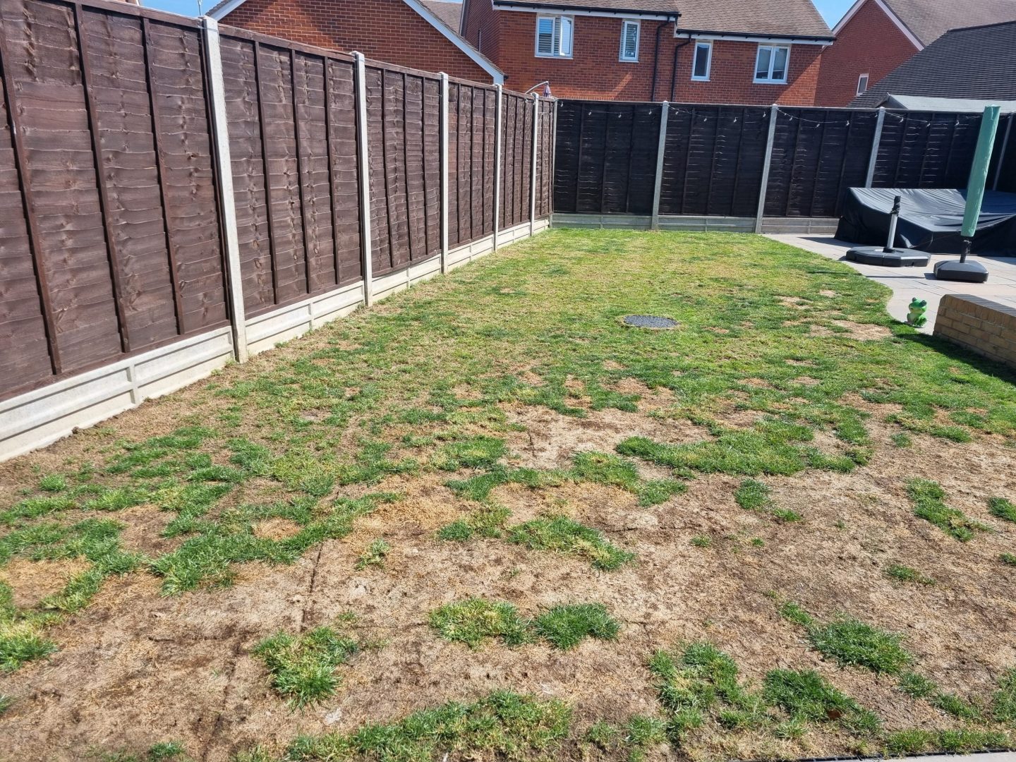 lawn_renovation_for_new_build_home_maidstone_kent_before